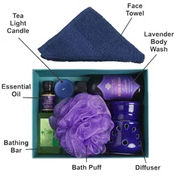 KAZARMAA Lavender Bath & Body Gift Box image 2