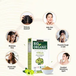 Indus Valley Pack of 2 Bio Organic Amla Powder image 2