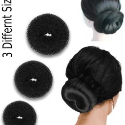Hair Donut Puff Bun Maker Shaper Hair Bun/ Hair Juda Maker/ Juda Donut/ Juda Bun Bun-image-61