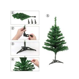 TIED RIBBONS Green Artificial Pine Tree Christmas Decor 6ft image 4