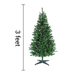 TIED RIBBONS Green Artificial Christmas Pine Tree 3ft image 4
