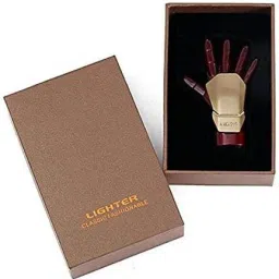 Rechargeable Electronic Windproof Eco Friendly Unique Design The Iron Man's Hand Cigaretter Lighter Ironman Hand Shape Rechargeable USB Cigarette Wind Proof Lighter Pocket Lighter-9