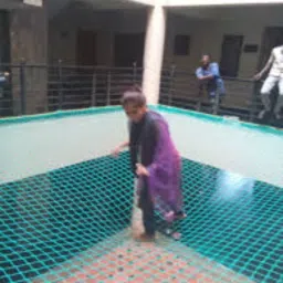 Pigeon Net for Balcony (Protection net) (Pigeon)(Monkey) GREEN(10FTX 55FT) Insect Net-2