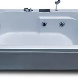 Divine 5.5 Ft with Jacuzzi Massage and Filler System - White Free-standing Bathtub-image-82