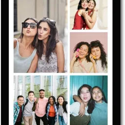 JAY NARSHING ENTERPRISES Customize Photo Frame (Multicolor 5 Photo(s), 12 inch Photo Frames Gift for Birthday, Love, & Family | Send Photos on-36