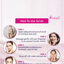 FEELHIGH Set of De Tan & Gold Scrub for Face & Body - 500 ml Each image 3
