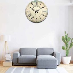 olive tree 15 Inches Classic Wooden Clock-picture-49