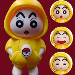 jantrex Cute Shinchan Anime Cartoon Toy Doll Hoodie Collectible Keychain For Anime Decor Decorative Showpiece - 9.7 cm-picture-15