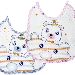 Feeding bib apron - Super Soft Pure Cotton, water Proof, Machin Wash for baby-picture-28
