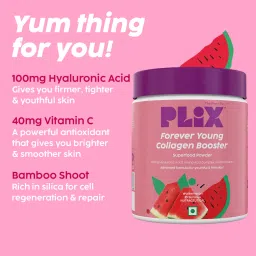 the plant fix plix Olena Plant-Based Collagen for Skin Elasticity & Renewal, Watermelon Pack of 1 image 4