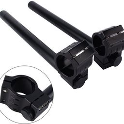 vinayakart CNC Aluminum 41mm Clip ons Handlebar replacement Fit for Motorcycle Handle Bar-picture-21