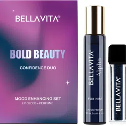 Mood Enhancing Bold Beauty pH Adapting Lip Gloss 4ml and Perfume 15ml Gift Set| Eau de Parfum-19 ml-11