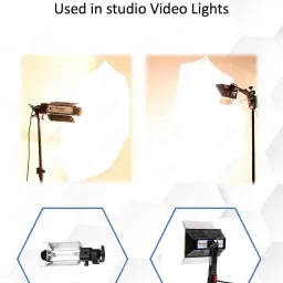 Prolite Halogen Tube (1000W) (Pack of 2) for B4 / Sungun & Porta Continuous Video Light Halogen Flash image 3