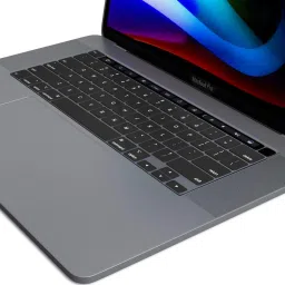 Etzin Silicone Keyboard Cover Skin with-Touch Bar, With ESC Button EPL-915CC MacBook Pro 13 A2338 M1 A2289 Keyboard Skin image 3