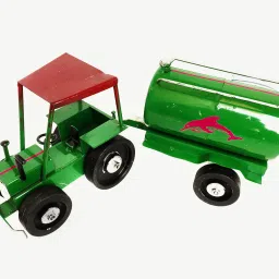 Metal Tractor with designable and Colorful Tanker , Unbreakable Large size-picture-2