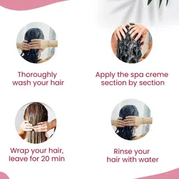 NutriGlow Naturals Advanced Pro Formula Wine Hair Spa with Red Grape Seed - 100 g image 5