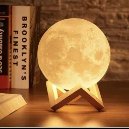 Moon Lamp, LED 7 Colors Moon Night Light Lamp, Remote & Touch Control Night Lamp-image-90