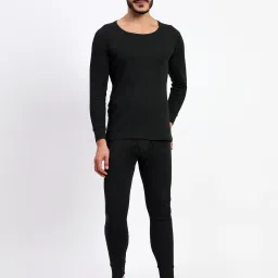 TT THERMO Regular Fit Cotton Rich With Elastomeric Finish Thermal Men Top - Pyjama Set Thermal-image-65