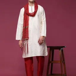 Enciger Men Regular Kurta with Churidar image 5