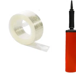 Solid Balloon & 1 Arch Strip Roll & 1 Hand Pump for Birthday Party Decoration item Balloon-image-67