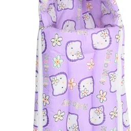 fareto Baby Mattress with Mosquito Net & Sleeping Bag Combo 0-6 Months (0-6 months, Blue) Combo Of Sleeping Bag And Mosquito Net Kitty image 4