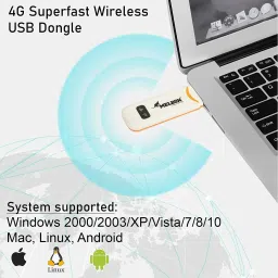 Melbon 4G LTE WiFi USB Dongle Stick with All SIM 4G 5G Network Support Data Card image 4