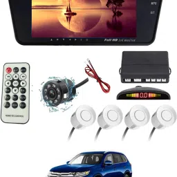 Universal 7inch BT Screen With White Sensor With Parking Camera For Car-01 Multicolor LED-image-94