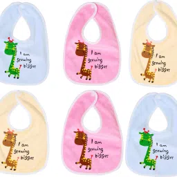 Waterproof baby bibs/aprins for the babies bigger print pack of 6-image-74