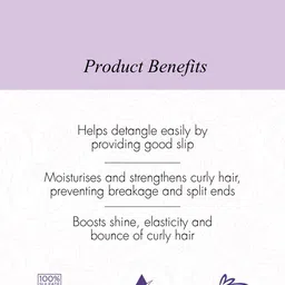 Curl up Curl Hydrating Conditioner with Argan Oil & Chia Seed Extract - 200 ml image 5
