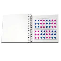 Comet Busters Multicolored The Mini Bindi Book 8 - Round Shaded Bindis 288 image 5