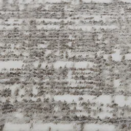 OBSESSIONS White & Brown Abstract-Printed Anti-Static Floor Runner image 3