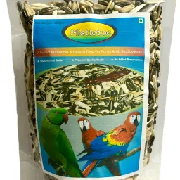 Parrot Mix Seeds for Alexander, African Gray, Macaw, Cockatoo Other Big Birds 0.4 kg Dry Adult, New Born, Young Bird Food-image-35