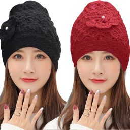 Solid, Self Design, Woven Skull Cap-18