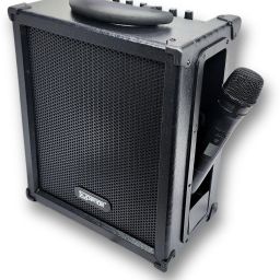 superior Professional Cube Series Amplifier, Portable Cube Series Amplifier with Cordless Mic Indoor, Outdoor PA System image 2