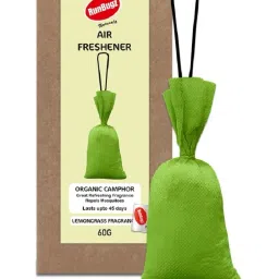 Camphor Pouch With Lemongrass Fragrance Air Freshener Car Air Purifier-image-60