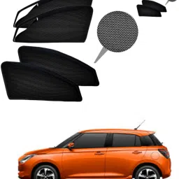 Rear Window, Side Window Sun Shade For Maruti Suzuki New Swift-picture-17