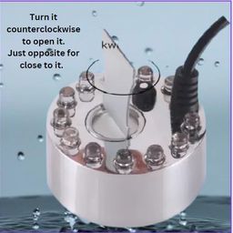 Vinayakart 20MM Ceramic Disk Kit for Mist Maker,Fog Machine with Key Tool image 3