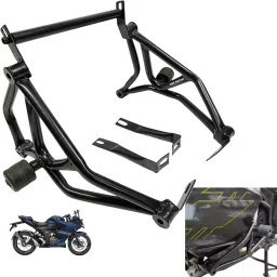 Motorcycle Crash Guard With Frame Slider for Suzuki Gixxer SF 250 (2023)-image-18
