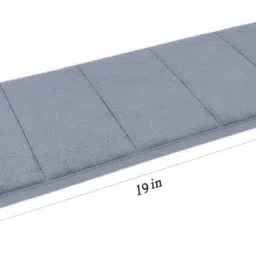 NTBAY Keyboard Mouse Pad Wrist Rest Cushion, Pain Relief, Office, Computer Laptop Memory Foam Less Elbow Pain Wrist Rest image 3