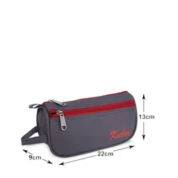 Kuber Industries Grey Canvas Toiletry Organizer and Carrying Strip image 3
