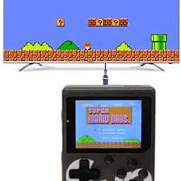 BAGATELLE SUP 400 in 1 Retro Game Handheld Classical Game PAD Gamebox with TV output 8 GB with Mario, and other 400 Games, DR Mario, Turtles, Super Mario, FIFA14, Contra image 4