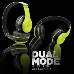 worricow On Ear Headphone with Built-in Microphone for Calling, Soft Ear Cushion Bluetooth Gaming Headset image 4