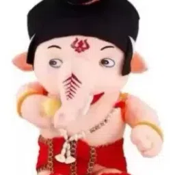 mahira trading company Beautiful Soft and Cute of Ganesh ji , Krishan ji and Hanuman ji Stuff Toy Combo for special one .- 30 cm image 2