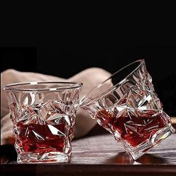 (Pack of 2) Heavy Base, Perfect Gifts, Mixed Drinks) Glass Set Water/Juice Glass-image-57