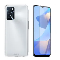 ESSE Screen Protector & TPU Back Cover Combo for OPPO A16 (Drop Protection, Clear)-image-41