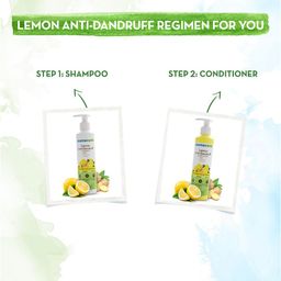 Mamaearth Lemon Anti-Dandruff Shampoo with Ginger for Itchy & Flaky Scalp - 250ml image 2