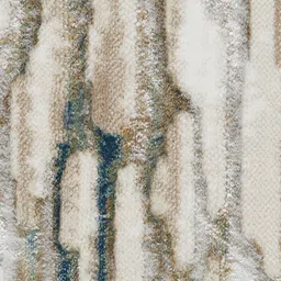 OBSESSIONS Beige & Ceam Coloured Abstract Printed Anti Static Floor Runner image 2