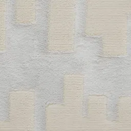 OBSESSIONS Beige & White Abstract-Printed Anti-Static Floor Runner image 4