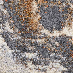 OBSESSIONS Beige & Brown Abstract-Printed Anti-Static Floor Runner image 3