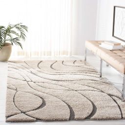 Beige Polyester Carpet-10